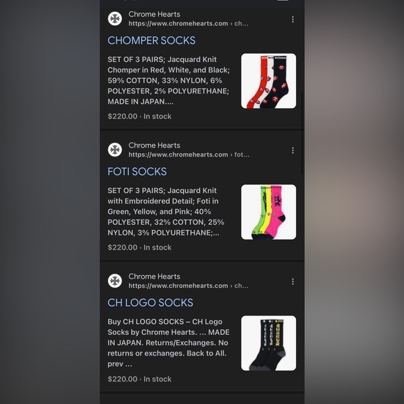 CH “FU” Crews (on sale) - Picture 4 of 4